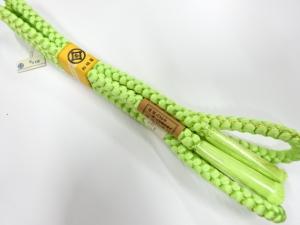 未使用品　正絹　手組帯締め